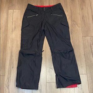 Empyre Men's Black/Gray Pinstripe  Ski/Snowboarding Pants 10,000mm